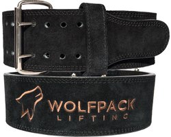 Wolfpack Lifting - Lifting Belt - Powerlift Riem - Zwart/Bruin - M