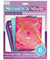 Ooly - Scratch & Shine - Geometric Animals
