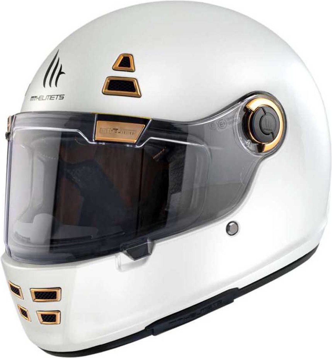 Mt Helmets Jarama Solid Integraalhelm Wit L