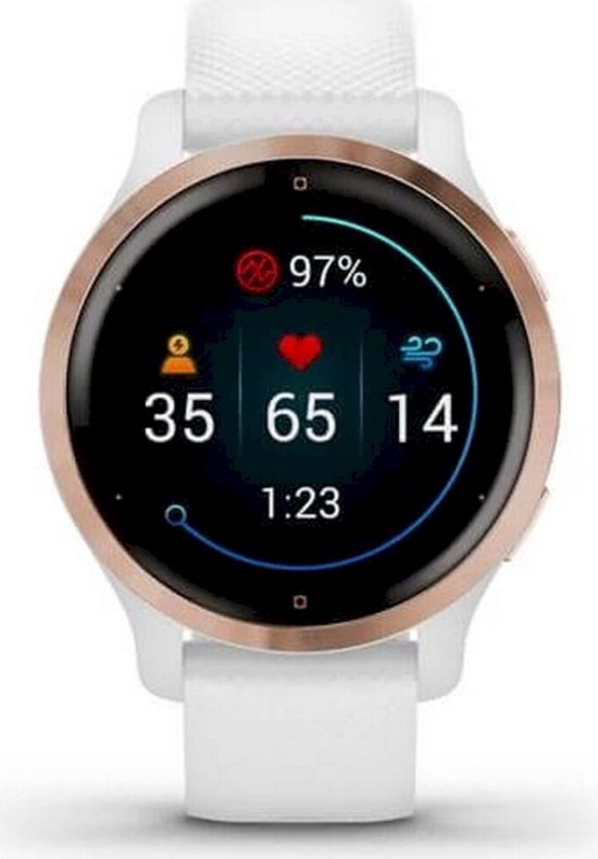 Garmin Venu 2s Smartwatch voor dames met Stappenteller 10 dagen batterij 40 mm . bol