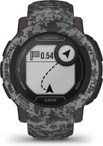 Garmin Instinct 2 - Sporthorloge met GPS - Smartwatch voor heren - 45mm - Camo Edition Graphite