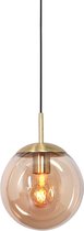 Steinhauer hanglamp Bollique - amberkleurig - metaal - 30 cm - E27 fitting - 3498ME