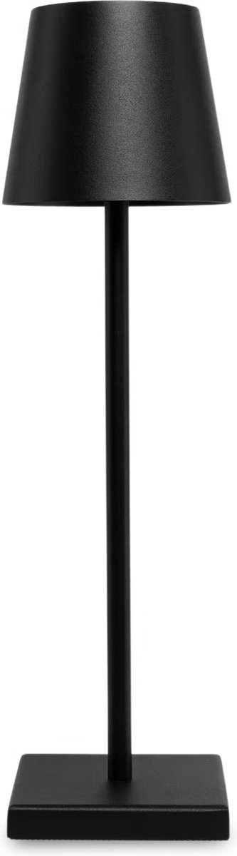 Sfeerverlicht® Oplaadbare Tafellamp - Smart LED Lighting - Dimbaar LED - Touch Schakelaar - Oplaadbare 5200mAh Batterij - Spatwaterdicht - Tafellamp Slaapkamer - Leeslamp - LED Nachtlamp - Draadloze Lamp op Accu - Lamp voor Binnen en Buiten - 38 cm