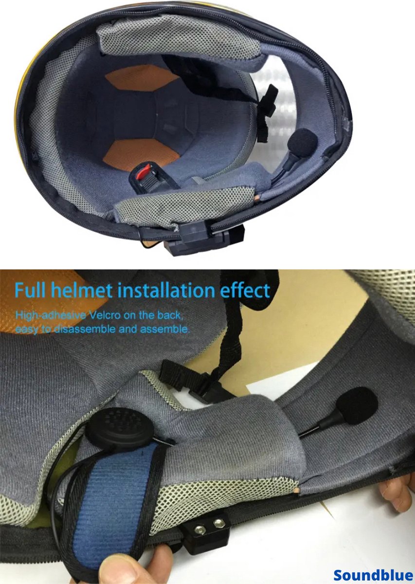 OBEST Motorcycle Bluetooth Headphones