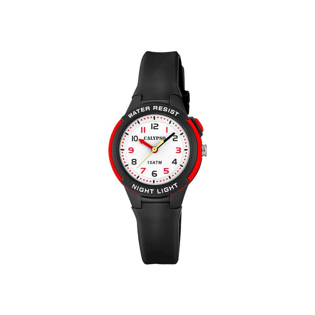 Calypso K6069-6 Kinderhorloge - Polshorloge - Kunststof - Zwart - Ø 29,5mm