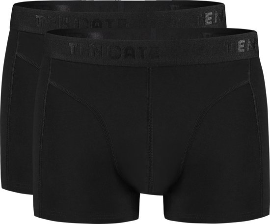 Basics shorty zwart 2 pack voor Heren | Maat S