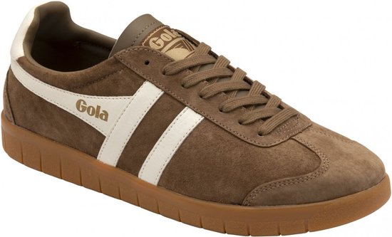 Baskets Gola Hurricane Suede Pour Homme - Look Vintage, Semelle Robuste, Cuir