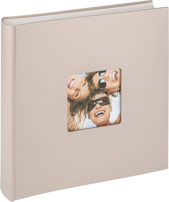 Walther-Design-Fotoalbum-Fun-100-pagina's-30x30-cm-beige