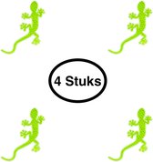 Gekko Reflecterende stickers - 4 Stuks - reflecterende tape - Groen