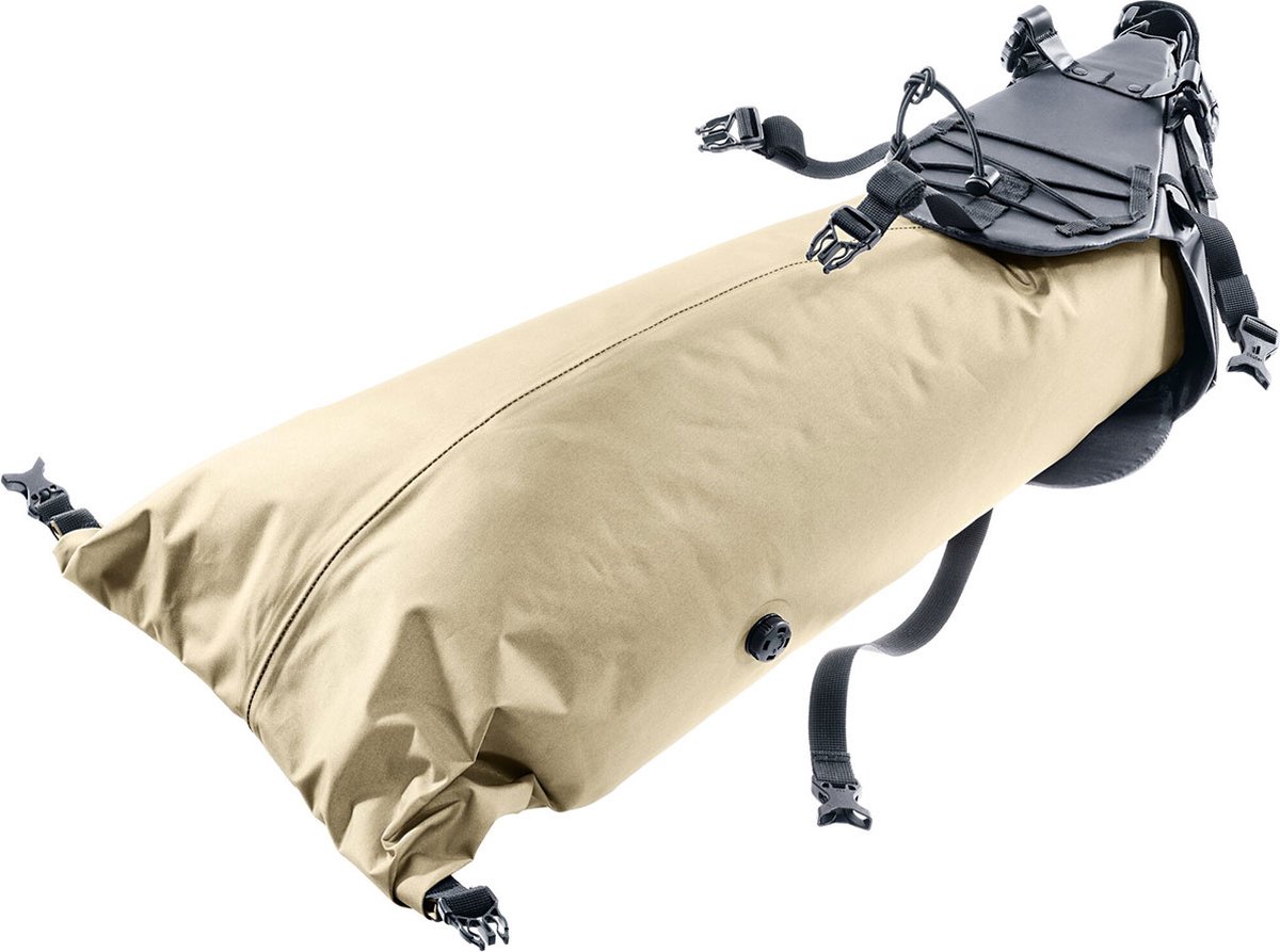 Deuter Cabezon SB 16 - Zadeltas (Bikepacking) 55 cm (desert-black)