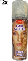 12x Haarspray glittermulti 125 ml