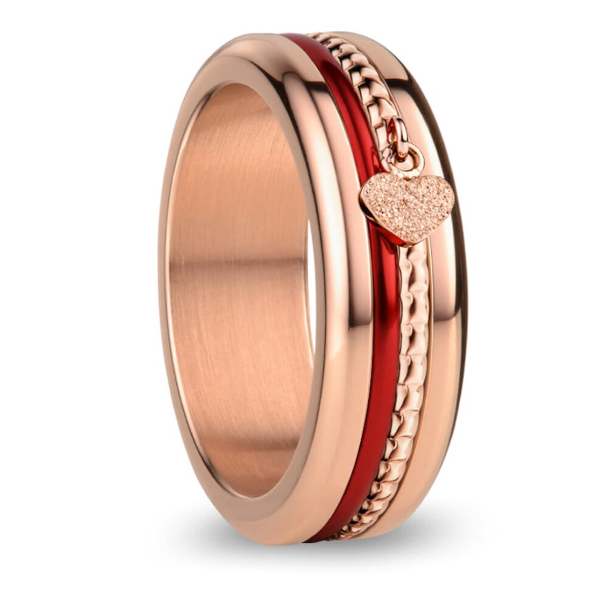 Bering Dames 526-VAL20R-103 Ringen roze goud, rood