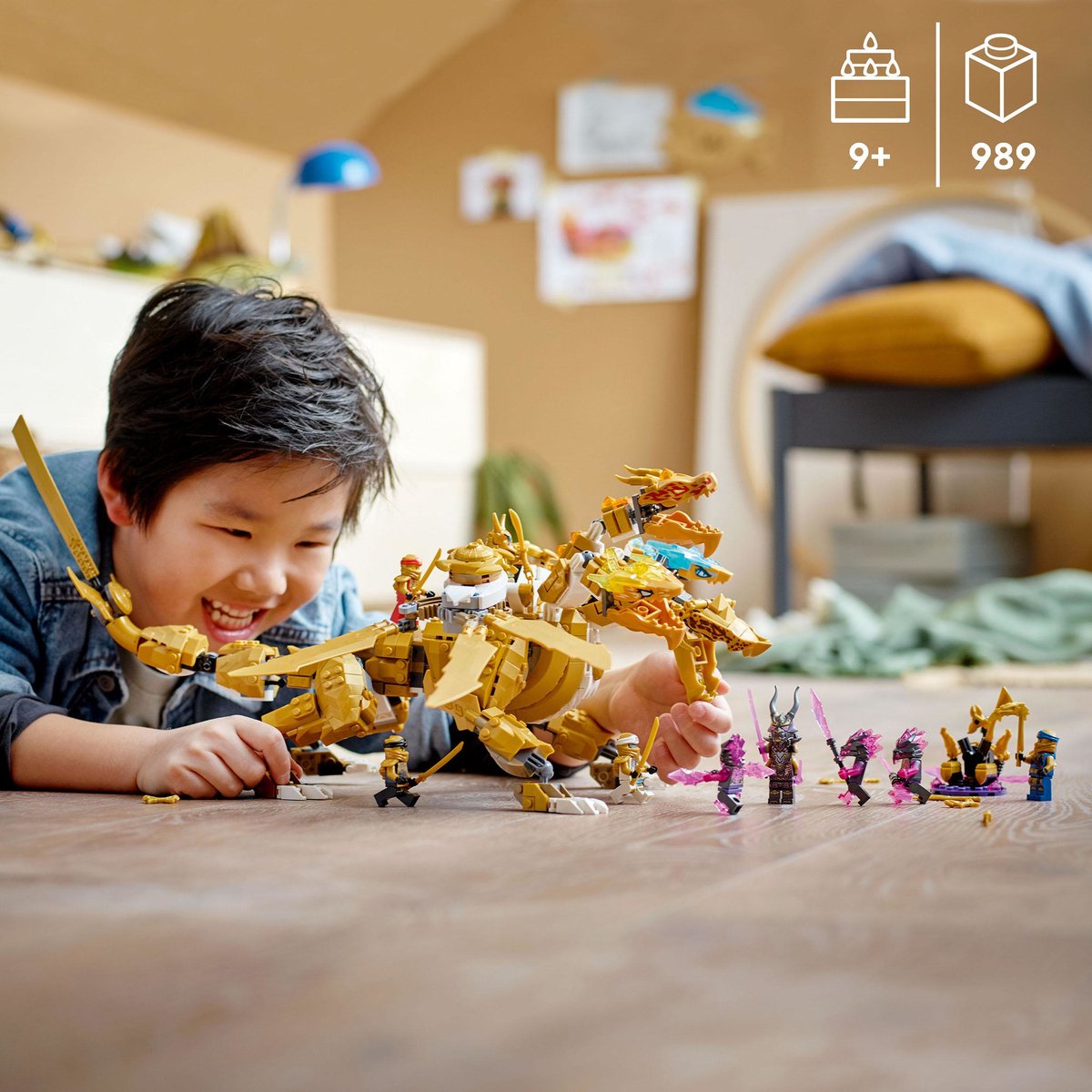 LEGO NINJAGO Lloyds Gouden Ultra Draak - 71774 — afbeelding 3