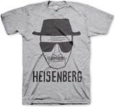 T-shirt Breaking Bad Heisenberg grijs Xl