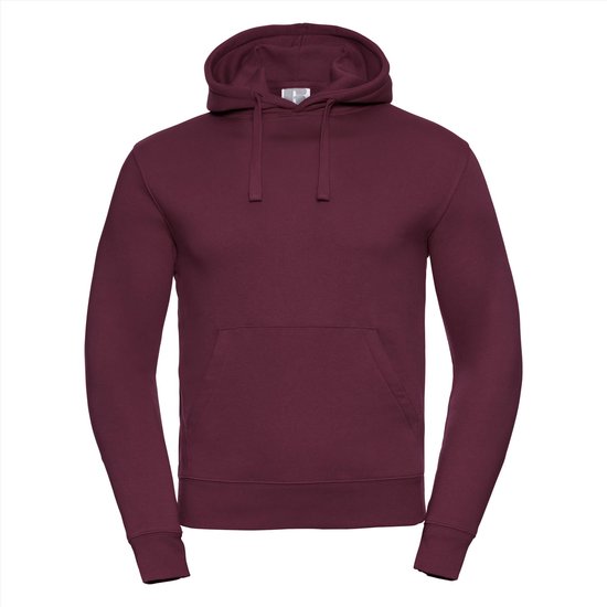 Russell- Authentic Hoodie - Bordeauxrood - L