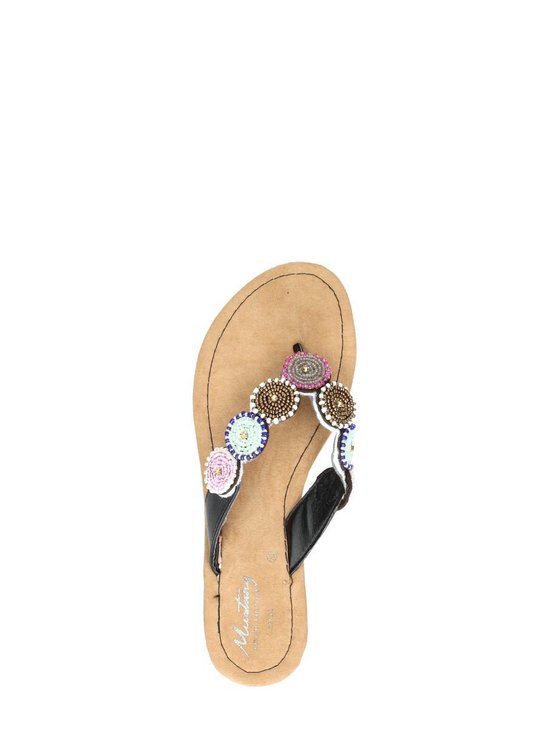 Mustang - Teenslippers - Zwart | bol.com