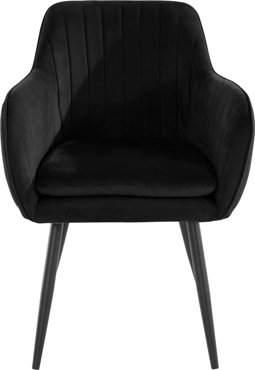 Bibi-Fauteuil - Zwart - Set van 2