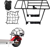 Elaye Aluminium Vélo Sac Arrière Rack Avec Bagages Casque Mesh Net Pour Xiaomi M365 1S Lite Pro Pour Mi 3 Scooter Électrique
