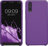 kwmobile telefoonhoesje geschikt voor Huawei P20 - Hoesje met siliconen coating - Smartphone case in orchidee lila