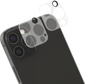 Lot de 2 protections lens kwmobile - Compatible avec Apple iPhone 12 Pro Max - En verre trempé - Protège l'appareil photo et lens de votre smartphone