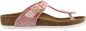 BIRKENSTOCK GIZEH SHINE SNAKE ROSE