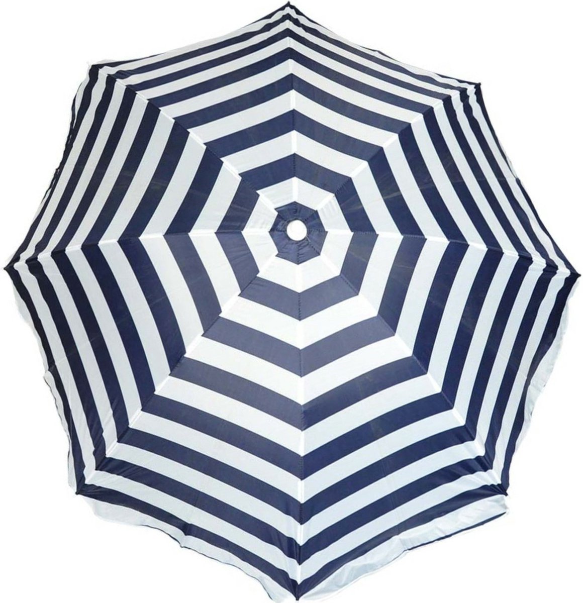 Meinposten Parasol, strandscherm, uv-bescherming, met tas, franjes, bloemen, 155 cm, Crème, 155 cm