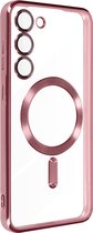 MagSafe case geschikt voor Samsung Galaxy S23 roze