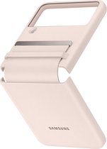 Origineel Samsung Galaxy Z Flip 4 Hoesje Flap Leather Cover Oranje