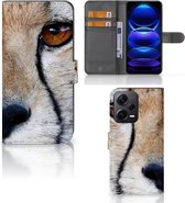 Bookcase Xiaomi Poco X5 Pro | Note 12 Pro 5G Hoesje Cheetah