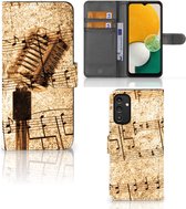 Telefoonhoesje Geschikt voor Samsung Galaxy A14 4G Cover Ontwerpen Bladmuziek