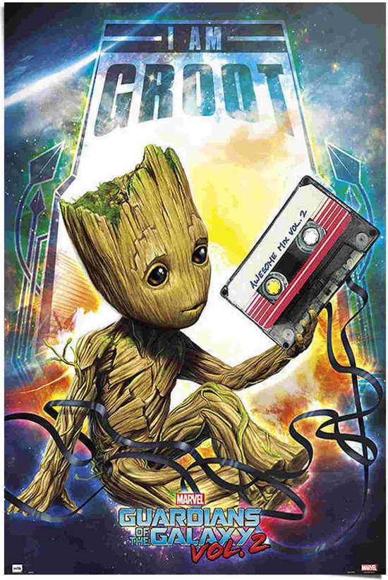 Poster Guardians Of The Galaxy - Vol 2 91,5x61 cm