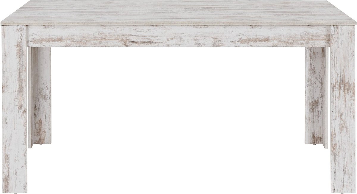 Lynn-Eettafel - Antiek Wit