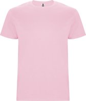 T-shirt unisex met korte mouwen 'Stafford' Lichtroze - M