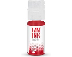 I AM INK - Hoccaido Orange 10ml | Premium Professionele Tattoo Inkt | Reach & Vegan | Stick en Poke | Handpoke Tatoeage Inkt | Tattoo set | PMU | Permanente Make-up | Geschikt voor Machine Cartridges & Needles | Liner | Shader