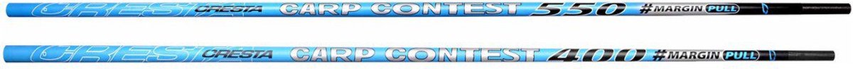 Cresta Carp Contest Pull Margin Pole Hengel Zilver 4.00 m