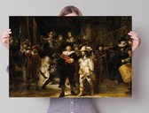 Rembrandt Nachtwacht  - Poster 91.5 x 61 cm
