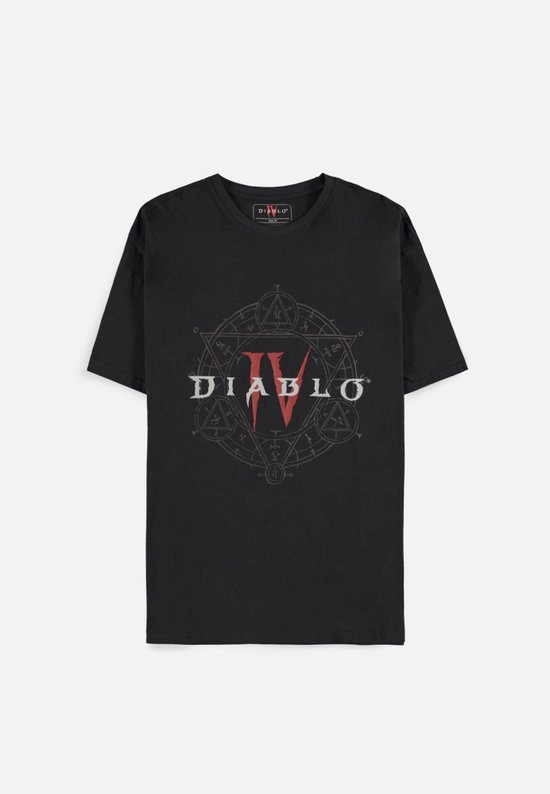 Diablo - Logo Heren T-shirt - 2XL - Zwart