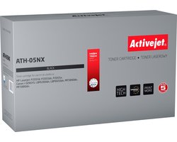 ActiveJet ATH-05NX Toner voor HP, Canon-printers, vervanging HP 05x CE505X, Canon CRG-719H; Opperste; 6500 pagina's; zwart.