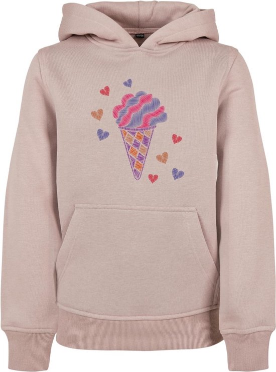 Mister Tee Kinder hoodie/trui -Kids Ice Cream Roze