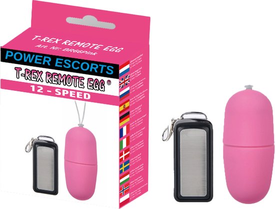 Œuf Vibrant Télécommandé Sans Fil - 10 Vitesses - Rose Doré - Rechargeable