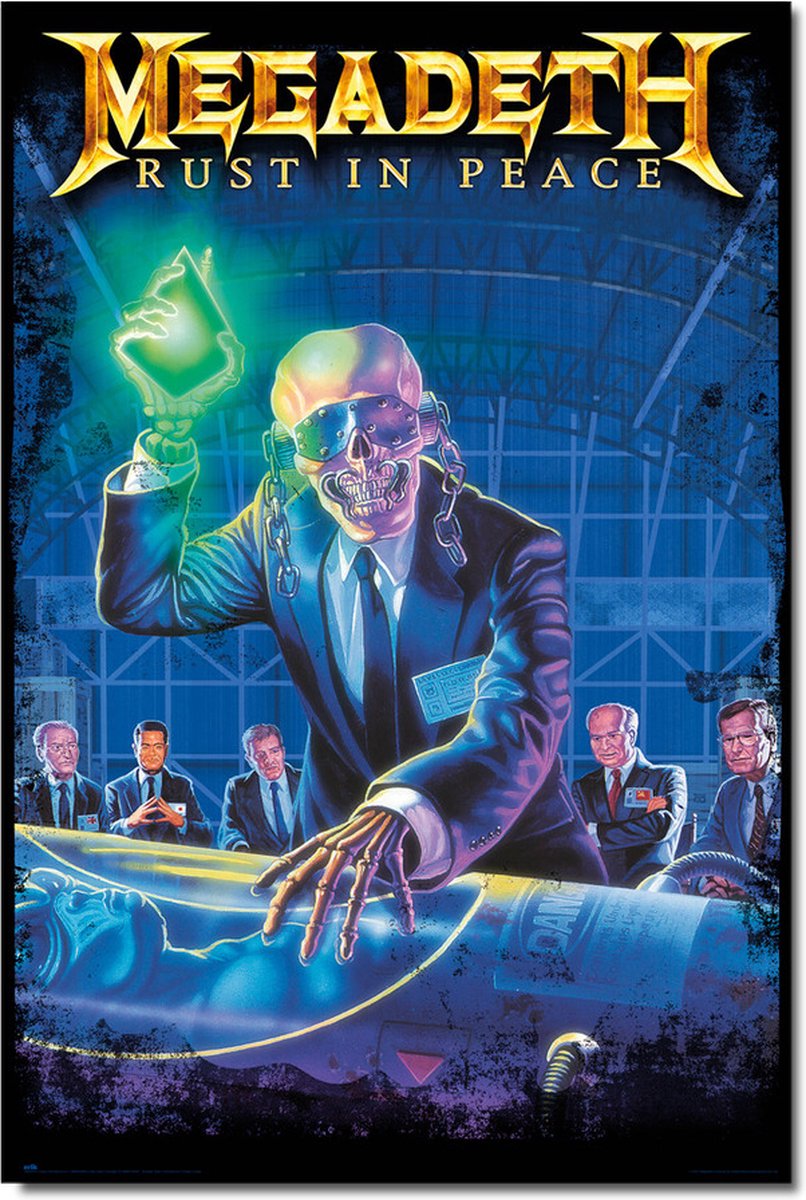 Poster Megadeth - Rust in Peace 61x91,5cm