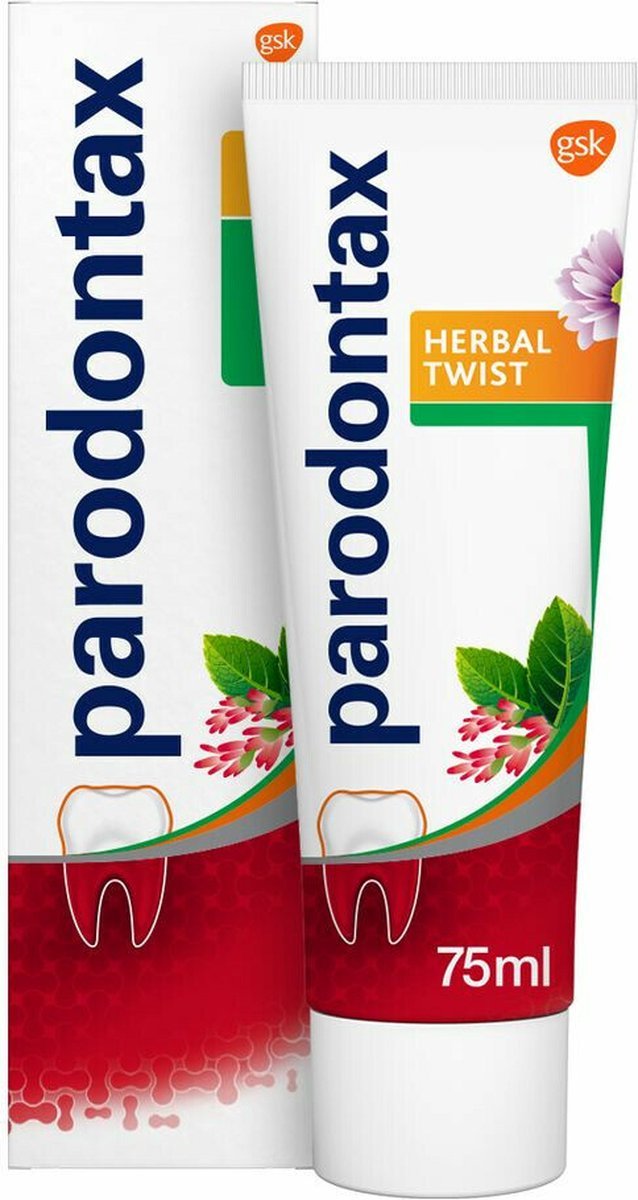 Parodontax Tandpasta Herbal Twist 75 ml