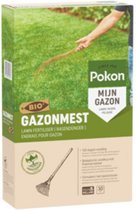 4x Pokon Gazonmest voor 30m2 Biologisch 2 kg