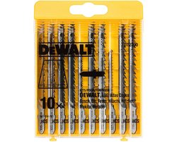 DeWalt DT2290 10 delig Decoupeerzaagblad set - Hout