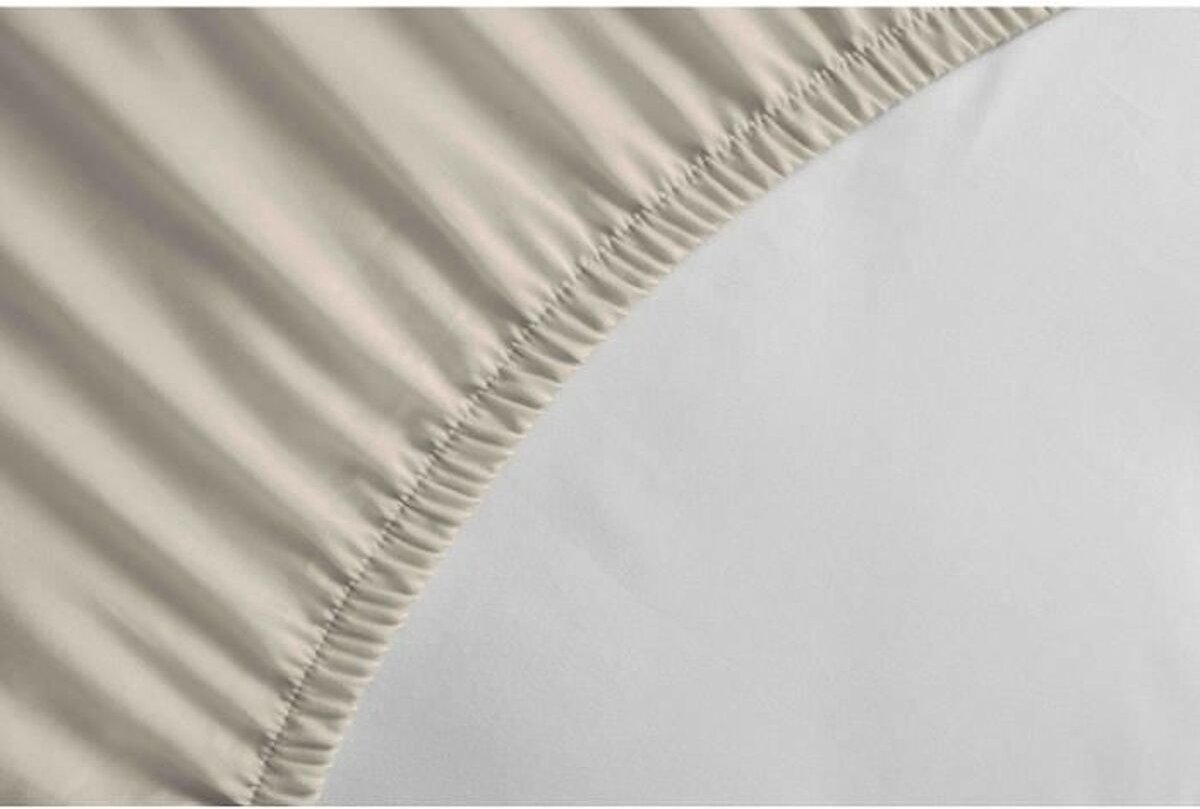 Onderlaken Lovely Home Beige 160 x 200 cm