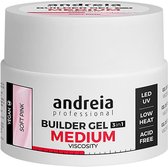 Nagelgel Medium Viscosity Andreia Professional Builder Roze (44 g)