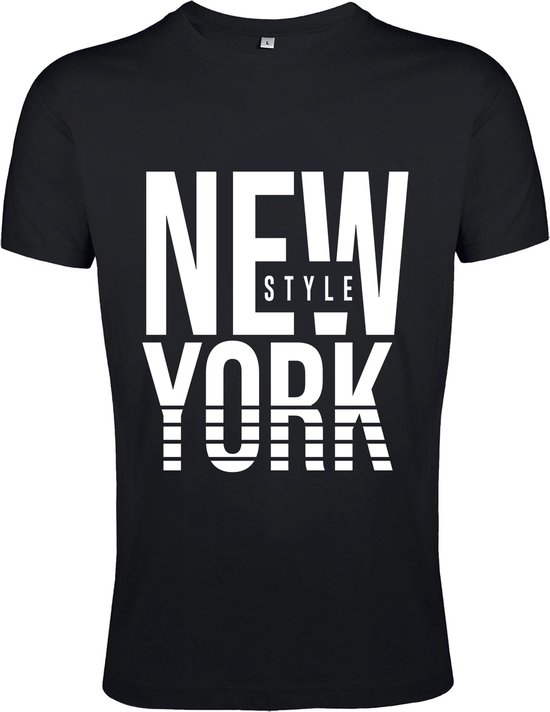 T-Shirt 359-97 New York - Zwart, xxL
