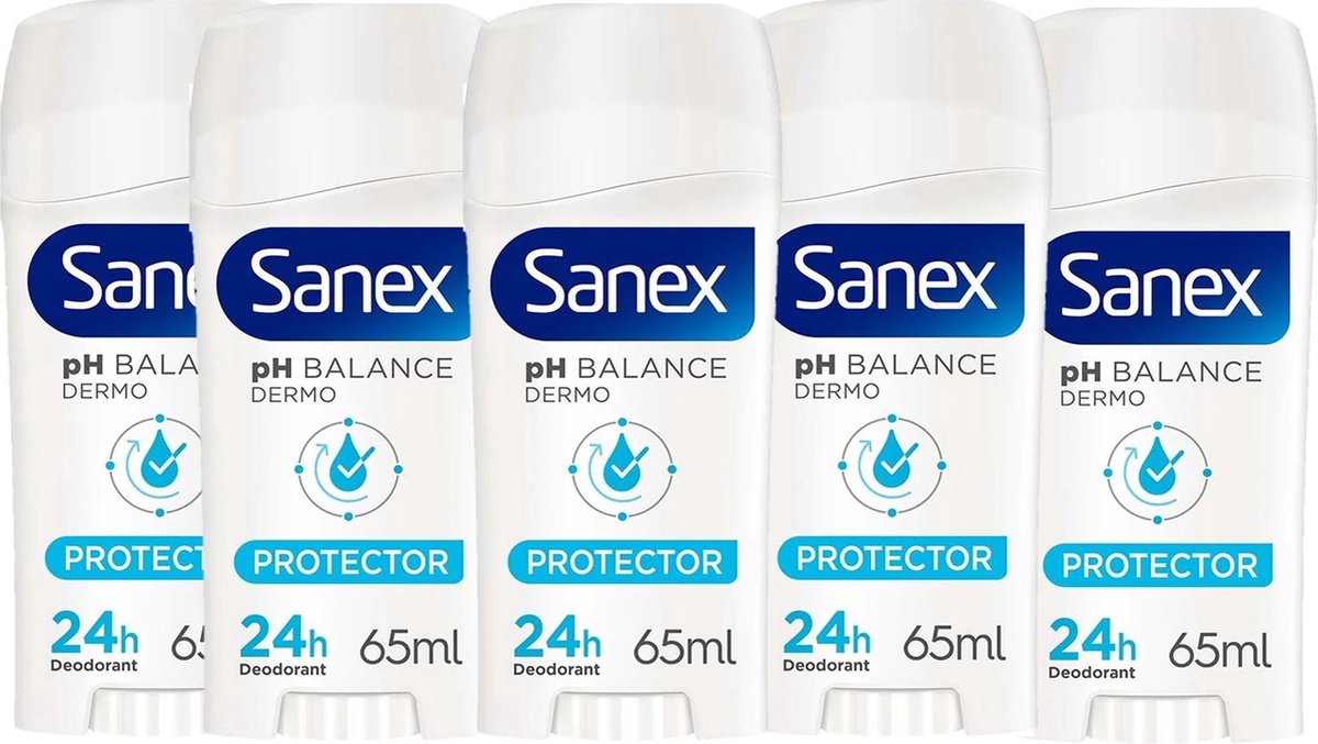 Sanex Deo Stick - Dermo Protector - Voordeelverpakking 6 x 65 ml | bol.com