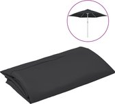 vidaXL-Vervangingsdoek-voor-parasol-300-cm-zwart