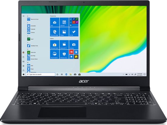 Acer Aspire 7 A715-75G-56HR - Creator Laptop - 15.6 inch
